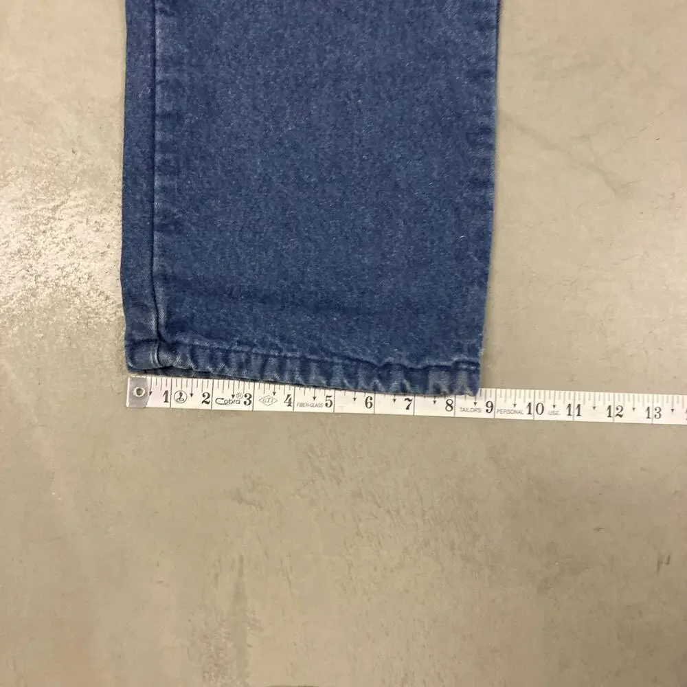 Y2K flannel lined relaxed dickies Jeans 34x29
